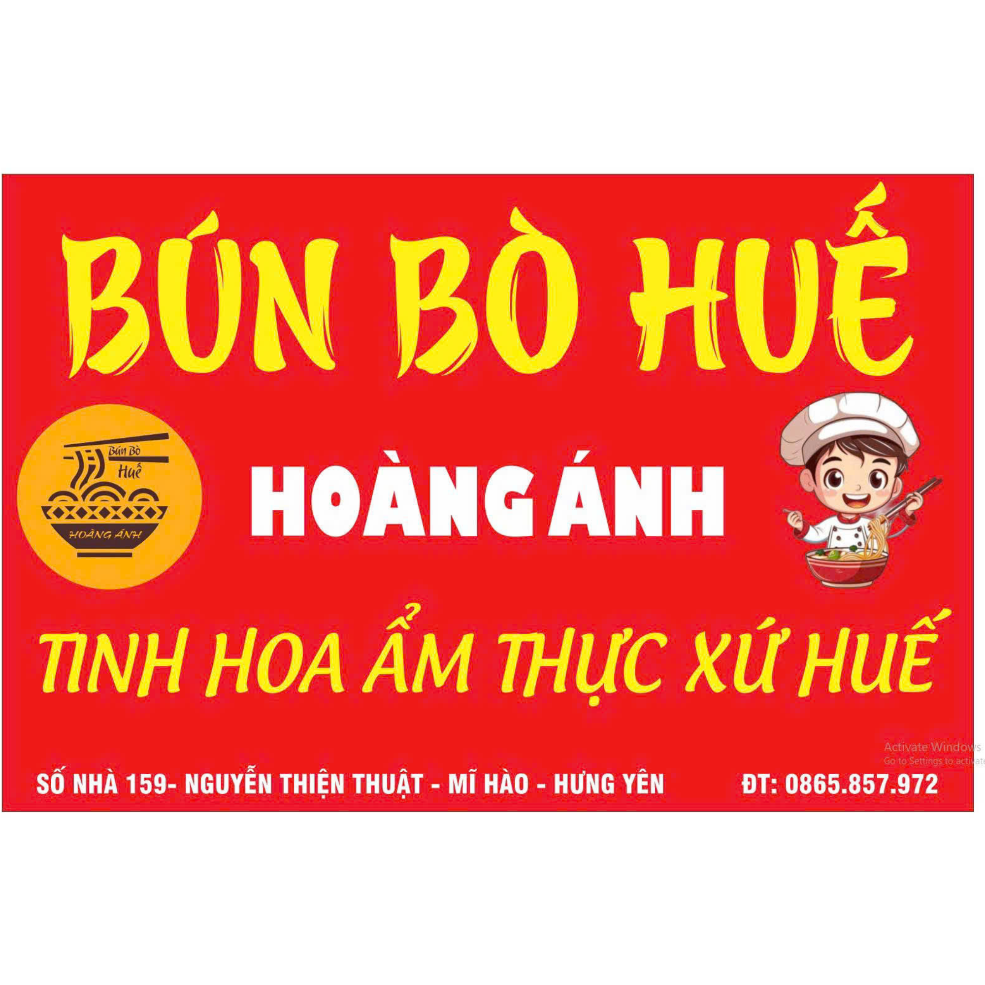 Bún Bò Huế - Hoàng Ánh