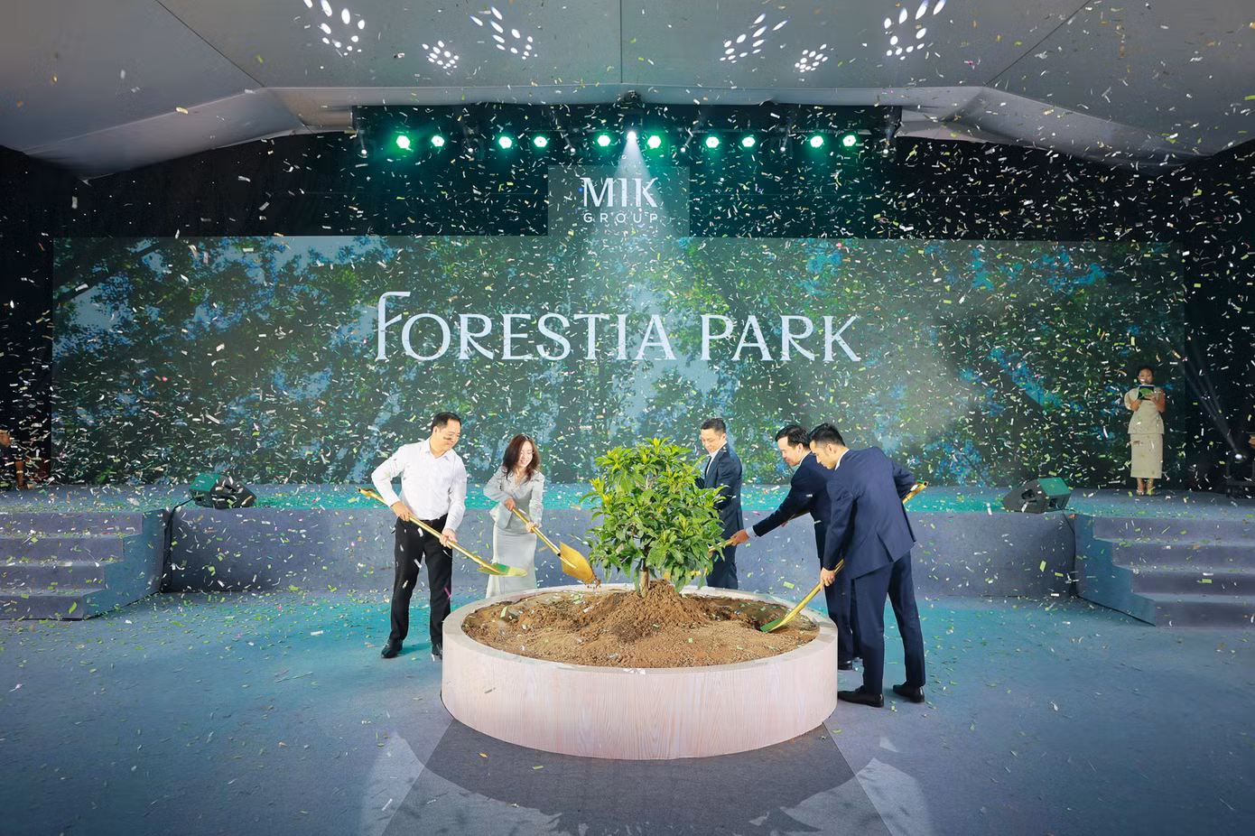 MIK Group khởi công khu đô thị Forestia Park và khai trương Văn phòng bán hàng